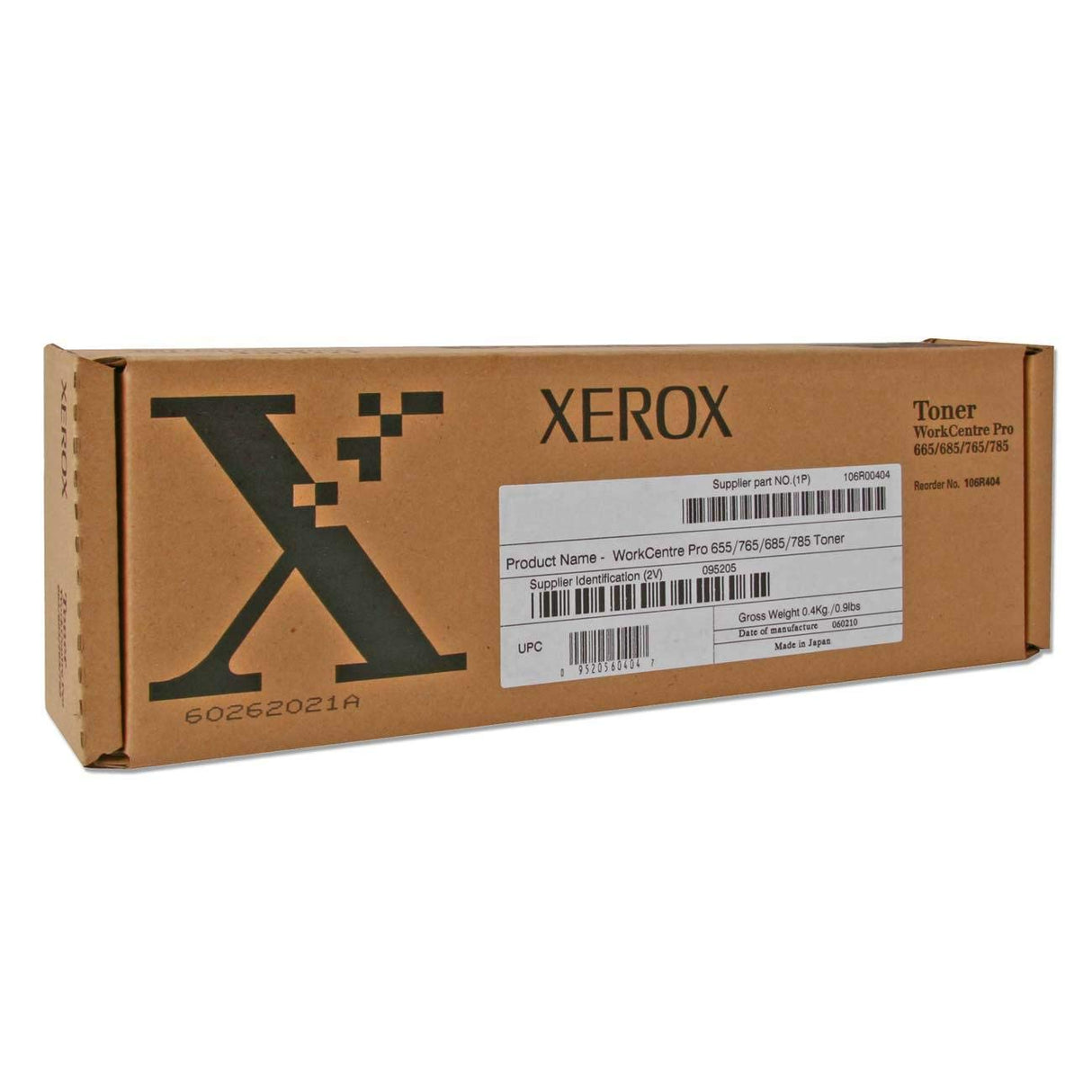 Xerox 106R404 Black Laser Toner Cartridge, 106R00404