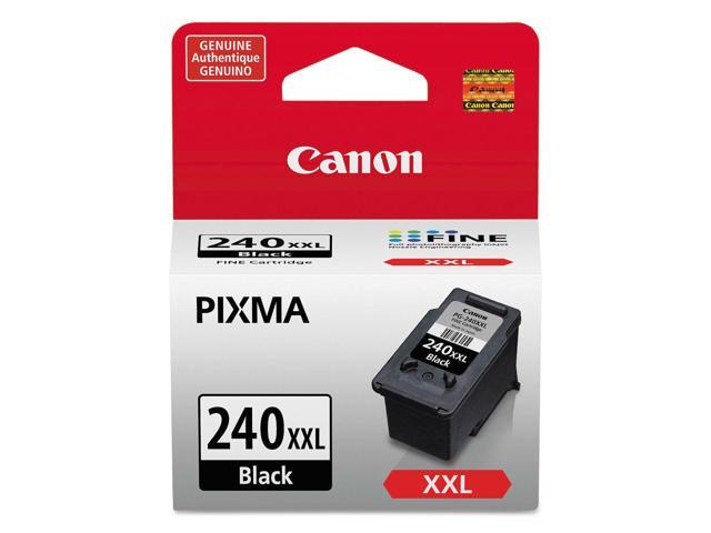 Original OEM Canon (PG240XXL) Extra High-Yield Black Inkjet Cartridge, 5204B001