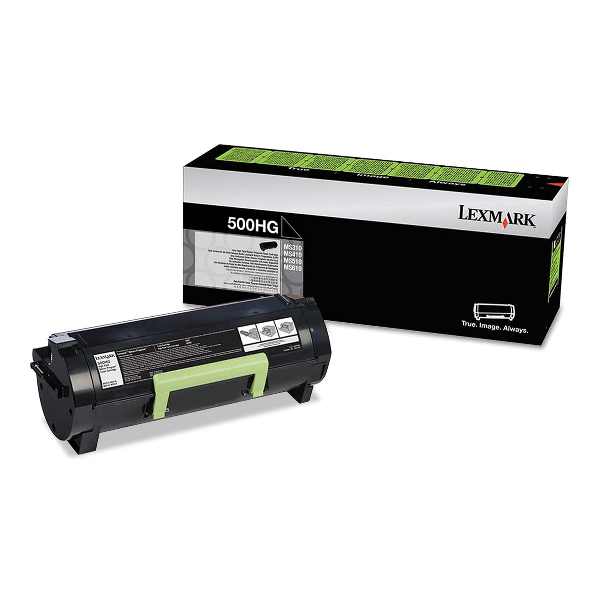 Lexmark 500HG Black Toner Cartridge, 50F0H0G