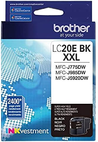 Brother LC20E Extra High Yield Black Ink Cartridge