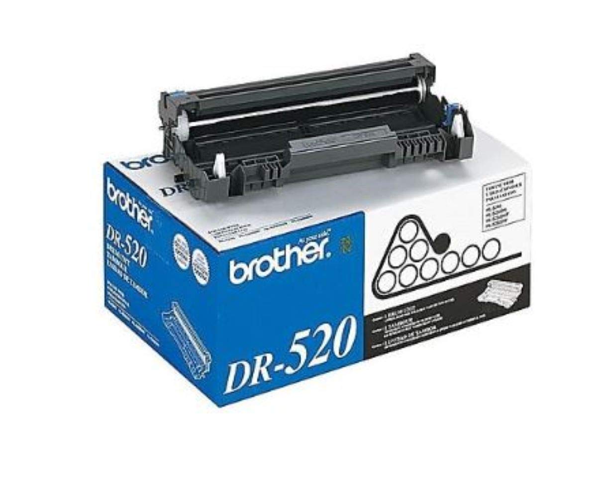 Brother DR520 High Yield Black Laser Drum Cartridge, DR520
