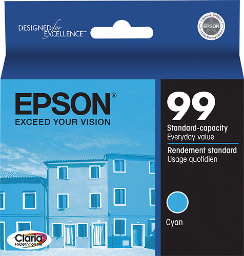 Original Epson 99 (T0995) Cyan Ink Cartridge