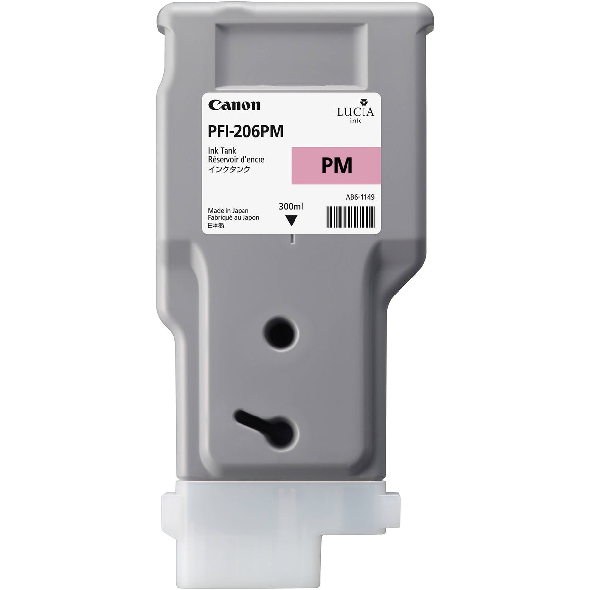 Original Canon PFI-206 300mL Photo Magenta Ink Cartridge