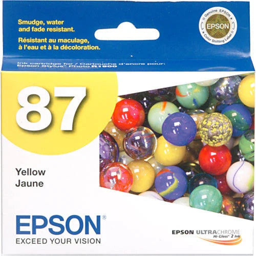 Original Epson 87 (T0874) Yellow Ink Cartridge