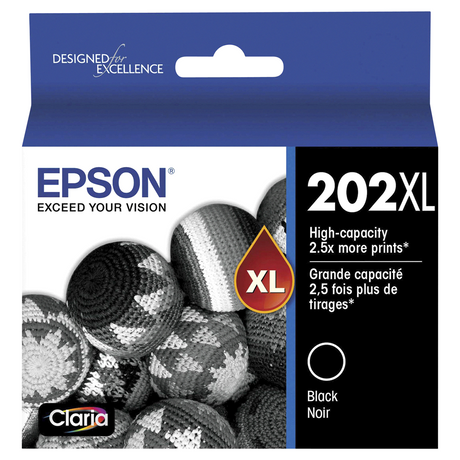 Epson 202XL High Capacity Black Ink Cartridge