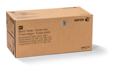 Xerox (6R1146) Black Laser Toner Cartridge, 006R01146 (2-Pack)