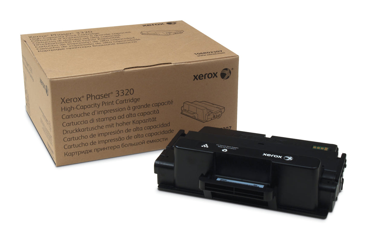 Xerox Phaser 3320 High-Capacity Black Laser Toner Cartridge, 106R02307