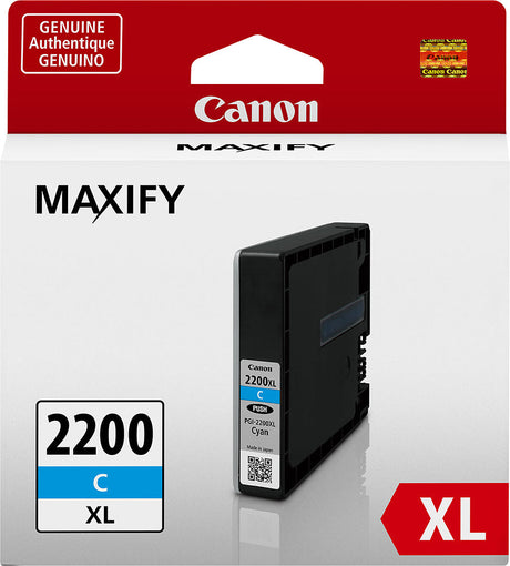 Original Canon PGI-2200XL Cyan Ink Cartridge