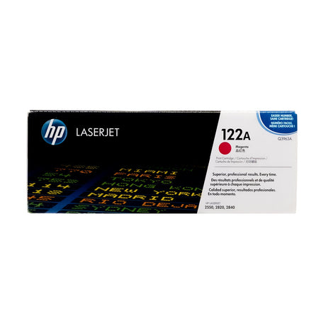 HP 122A (Q3963A) Magenta Original LaserJet Toner Cartridge