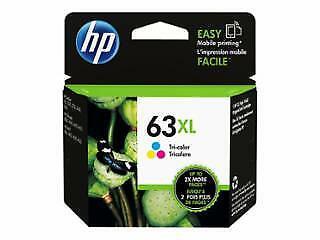 HP 63XL High Yield  (F6U63AN) Color Ink Cartridge