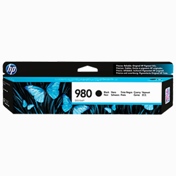 HP 980 D8J10A Black Ink Cartridge