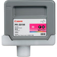 Canon PFI-301M Standard-Yield Magenta Ink Cartridge, 1488B001AA