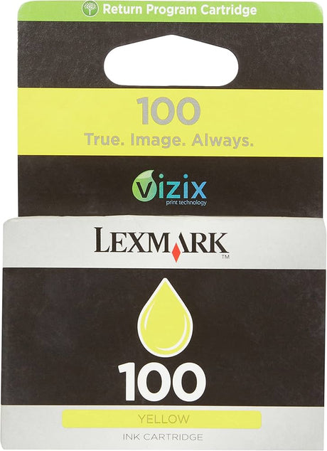 Original Lexmark 14N0902 100 Yellow Ink Cartridge