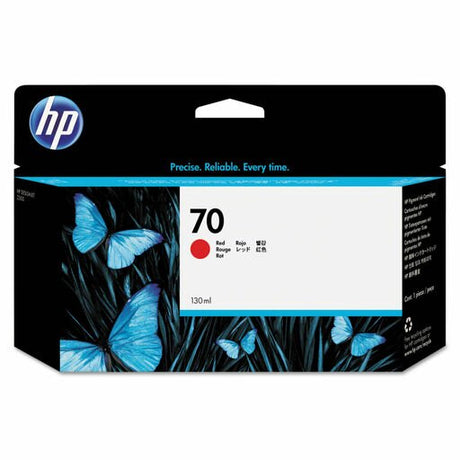 Original HP 70 130-ml (C9456A) Red Ink Cartridge