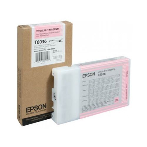 Original Epson T6036 Vivid Light Magenta Ink Cartridge