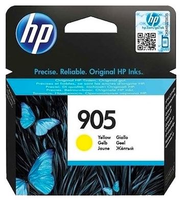 Original HP 905 (T6l97AA) Standard Yield Yellow Ink Cartridge