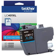 Genuine Brother LC401XL High Yield Cyan Ink Cartridge