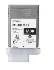 Canon PFI-102 130mL Matte Black Ink Cartridge