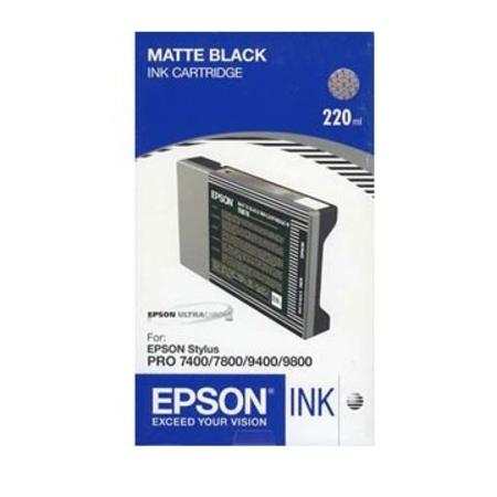 Original Epson T5668 Matte Black Standard Yield Ink Cartridge