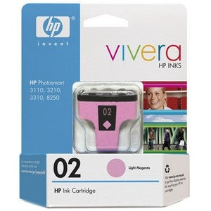 Genuine HP 02 (C8775WN) Light Magenta Ink Cartridge