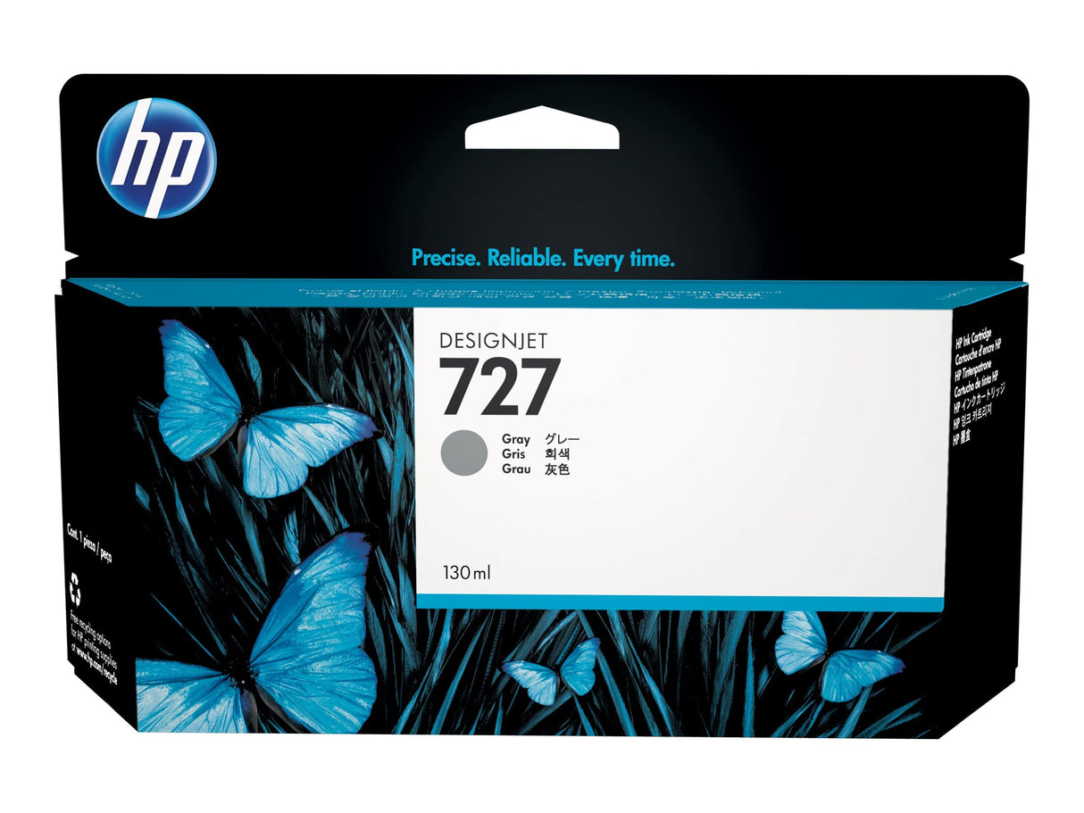 HP 727 130mL (B3P24A) Gray Ink Cartridge