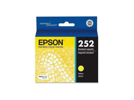 Original Epson 252 Cyan Ink Cartridge