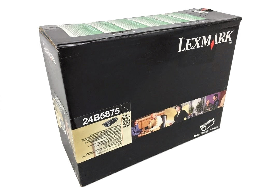 Lexmark Black High Yield Toner Cartridge, 24B5875