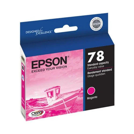 New Genuine Epson 78 (T078320) Magenta Ink Cartridge