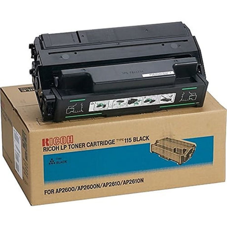 Ricoh (Type 115) Black Toner Cartridge, 400759