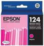 Original  Epson 124 Magenta Ink Cartridge