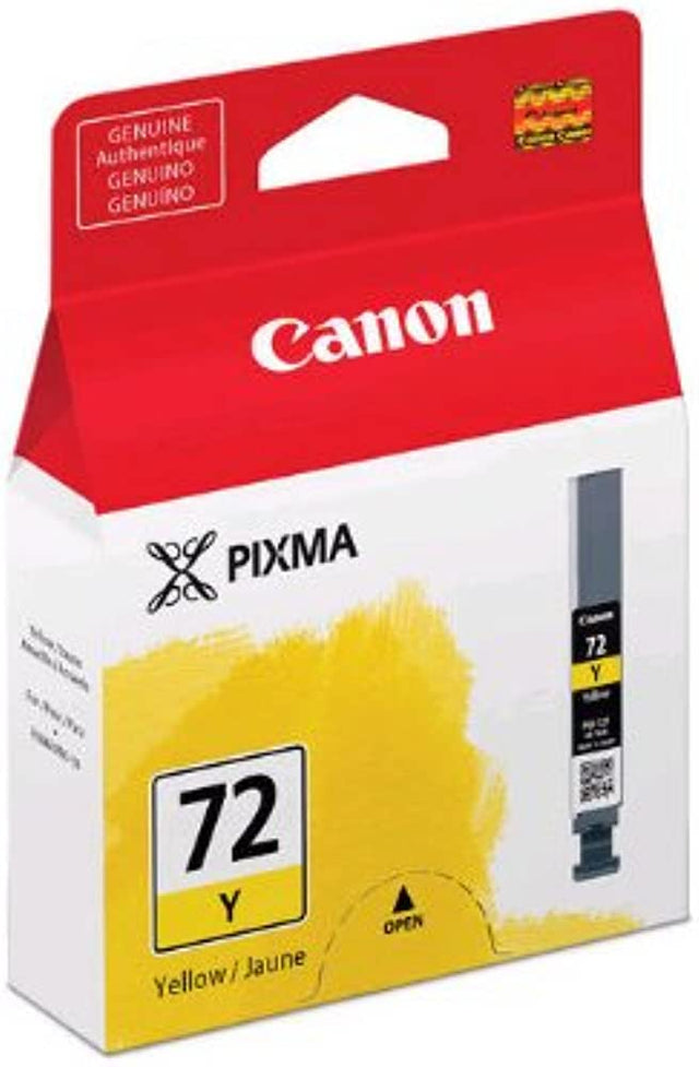 Original Canon PGI-72 Yellow Ink Cartridge