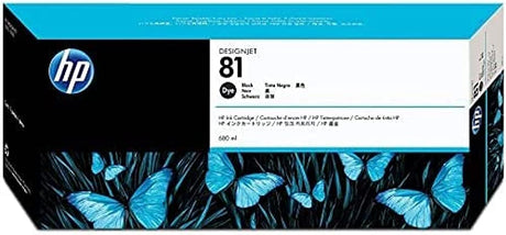 Original HP 81 Black (C4930A) Ink cartridge