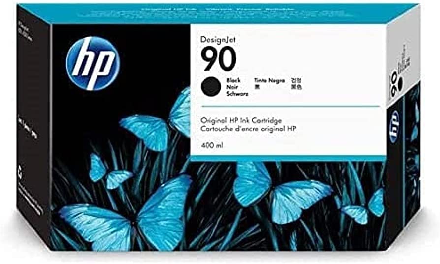 Original HP 90 (C5058A) 400-ml Black Ink Cartridge