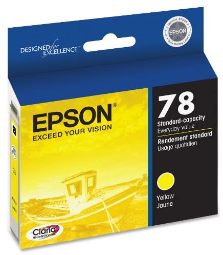 New Genuine Epson 78 (T078420) Yellow Ink Cartridge