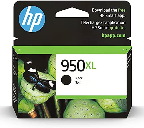 Original HP 950XL (CN045AN) Black Ink Cartridges