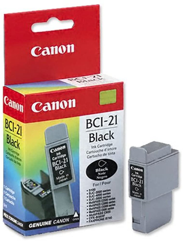 Original Canon BCI-21 Black Ink Cartridges