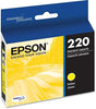 Epson 220 Standard-capacity Yellow Ink Cartridge