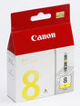 CLI-8 Color Standard Yield Yellow Ink Tank, 0623B002