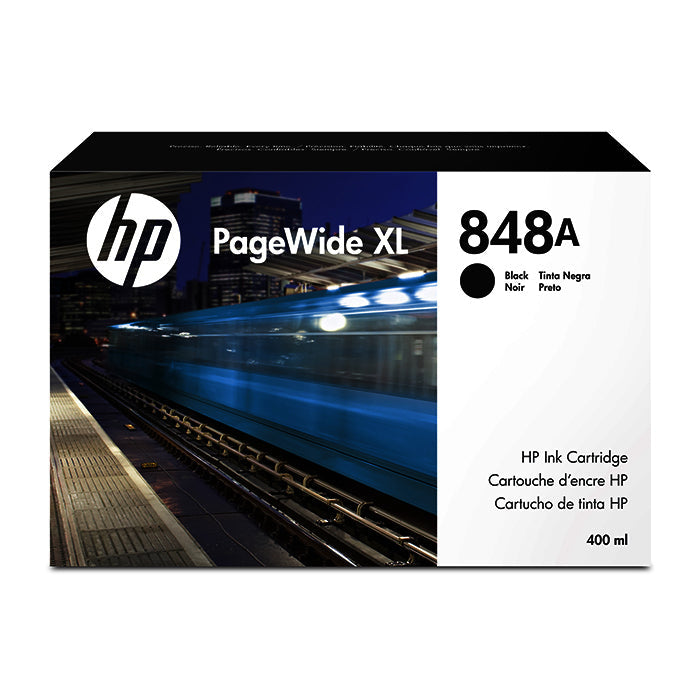 HP 848A 400-ml (F9J82A) Black PageWide XL Ink Cartridge