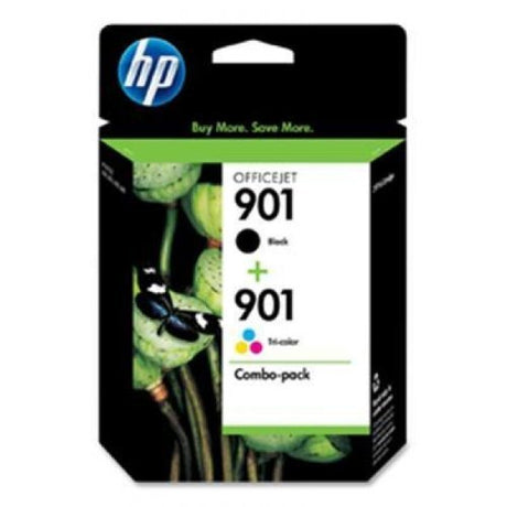 Original HP 901 Black & Tri-Color Ink Cartridge