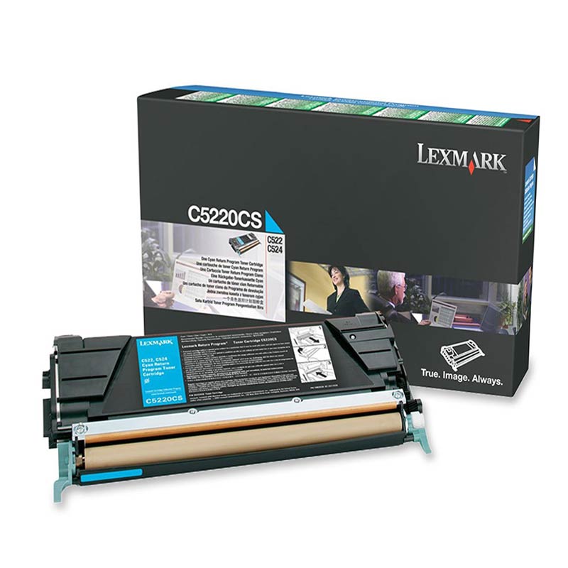 Lexmark C5220CS Cyan Toner Cartridge