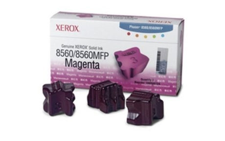 Genuine Xerox Phaser 8560 Magenta Solid Ink Pack (3 Sticks) 108R00724