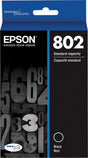 Original Epson 802 Black Standard Yield Ink Cartridge