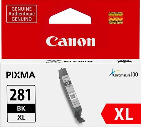 Original Canon CLI-281XL High Yield Black Ink Cartridge