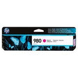 HP 980 Magenta D8j08a Ink Cartridge