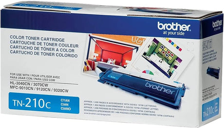 Brother TN-210C High Yield Cyan Laser Toner Cartridge, TN210C