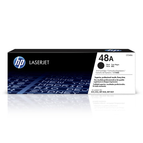 HP 48A Standard Yield Black LaserJet Toner Cartridge, CF248A