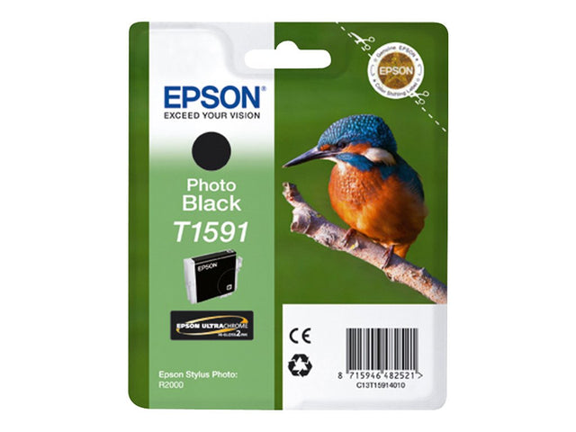 Epson T1591 Photo Black Ink Cartridge