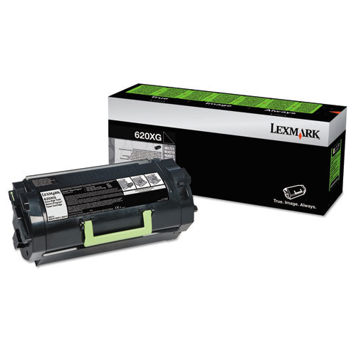 Lexmark 620XG Extra High Yield Black Toner Cartridge, 62D0X0G