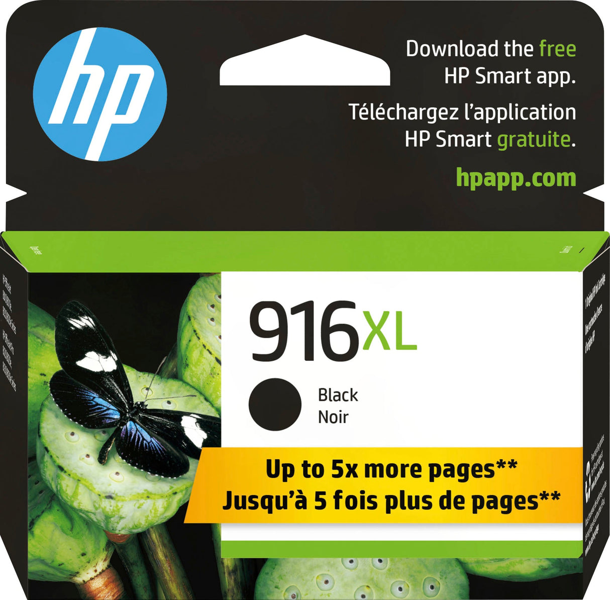 Original HP 916XL (3YL66AN) Black Ink Cartridges